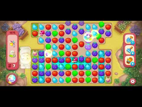 Gardenscapes Hard level 1875