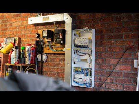 Crazy domestic consumer unit install