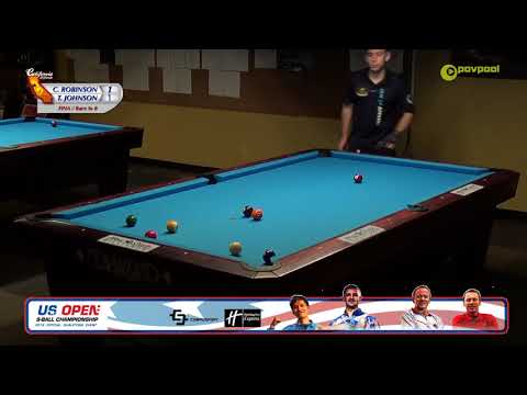 #10 - Chris ROBINSON vs Tinsley JOHNSON / "The Last Spot": 2019, U.S. Open 9-Ball Qualifier