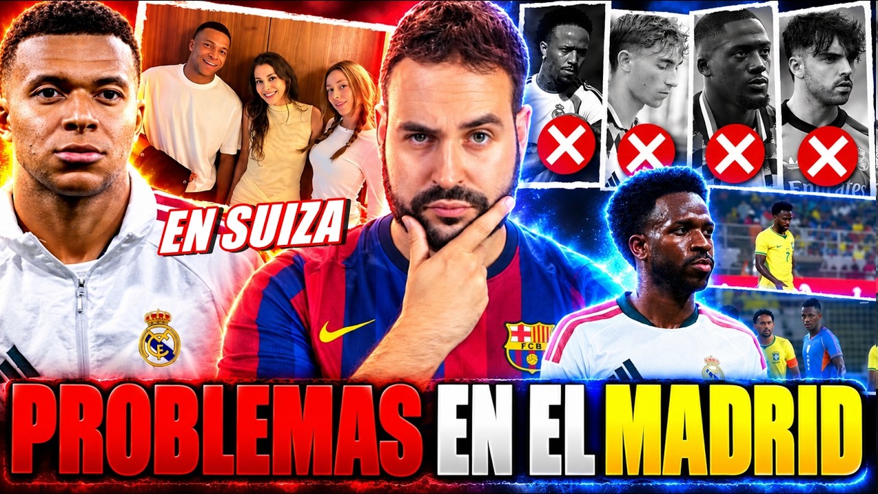 💥MBAPPÉ VIAJA a SUIZA y se RÍE MÁS del MADRID - VINICIUS sigue en CAÍDA - El MADRID SIN DEFENSAS