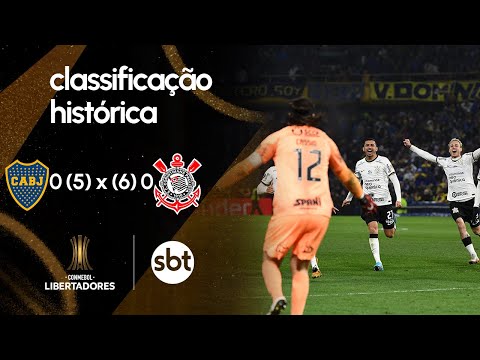 Boca Juniors-ARG (5) 0 x 0 (6) Corinthians - Libertadores 2022!