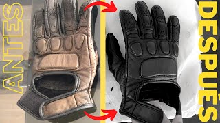 Cómo RECUPERAR tus GUANTES de CUERO: TRUCOS para reparar VELCRO y RESTAURAR la piel