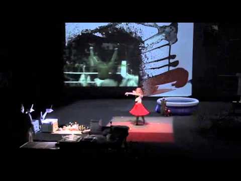 Doris Petticoats on the stage in Spain