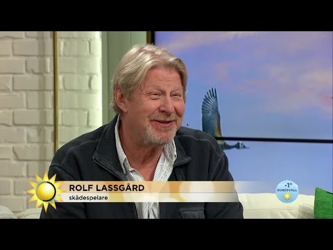 Rolf Lassgård "Nu drar jag i handbromsen" - Nyhetsmorgon (TV4)