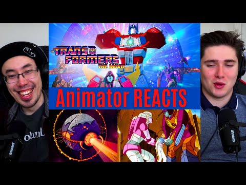 REACTING to *The Transformers: The Movie (1986)* SO AWESOME!! (First Time Watching) Animator Reacts