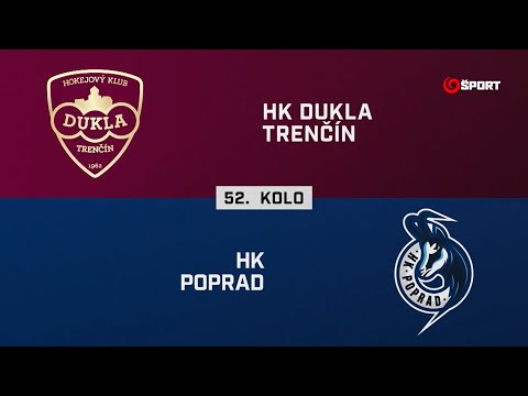 52. kolo: HK Dukla Trenčín – HK Poprad 4:3 pp (HIGHLIGHTY)