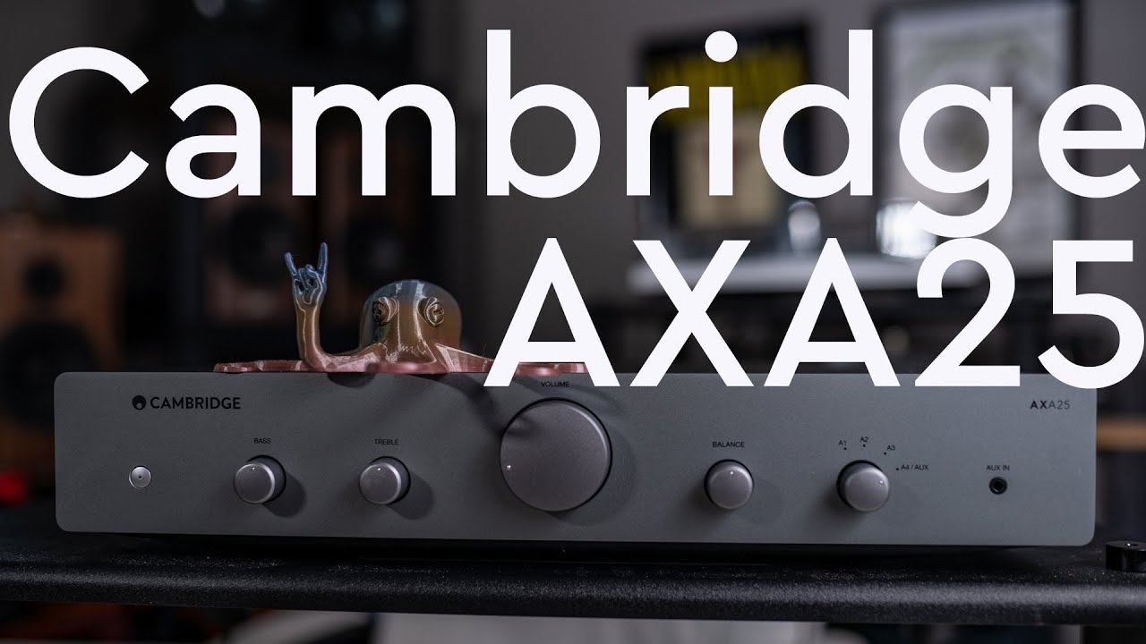video Amply nghe nhạc Cambridge Audio AXA25 chính hãng 0