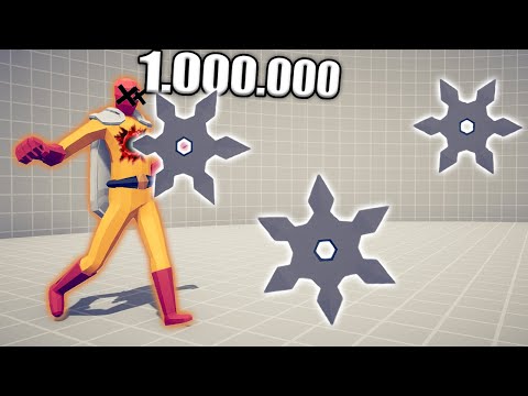 1.000.000 DAMAGE SAMURAI vs UNITS - TABS | Totally Accurate Battle Simulator 2023