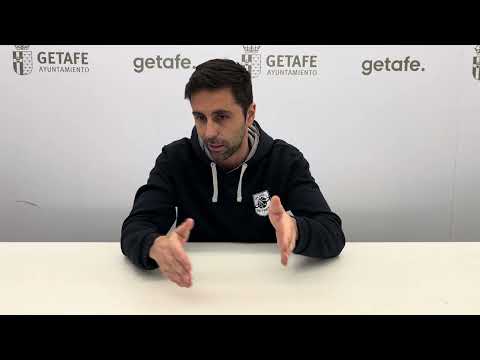 CB Getafe - Proinbeni UPB Gandía. Second FEB. Press conference: Ramiro Pozuelo