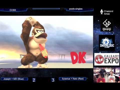 CCEE 2017 Smash 4 Singles - F$B | Joseph (Donkey Kong) Vs. CG (Marth) - Pool B2 WR2