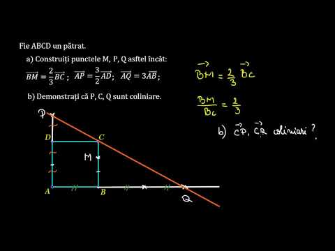 Coliniaritatea a doi vectori | Lectii-Virtuale.ro