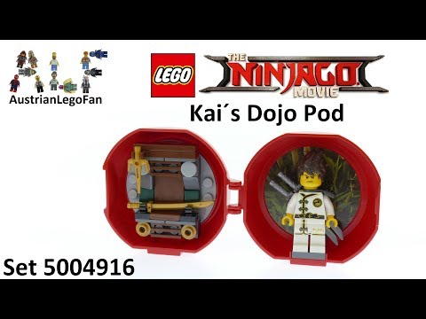 Vidéo LEGO Ninjago 5004916 : Kai's Dojo Pod (Polybag)