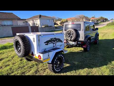 Metalian Genie camping trailer - Arrival