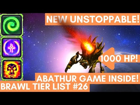 NEW UNSTOPPABLE IS ACTUALLY FUN!! - Abathur Weekly Brawl Tierlist [Starcraft 2 Direct Strike]