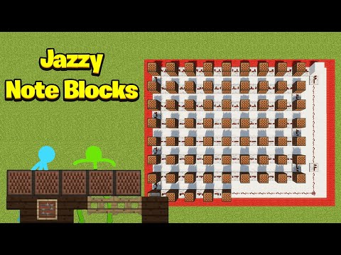 "Jazzy Note Blocks" Note Blocks Tutorial | by Alan Becker & Aaron Grooves