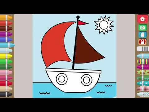 Finger Paint Coloring Book Video