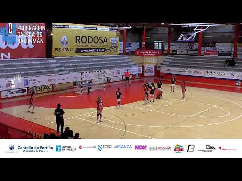Infantil Femenino. Liga Oro. J:4. Balonmano Porriño - Bm Cañiza