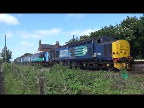 37425 'Concrete Bob' arrives and departs Lingwood with THRASH!!!