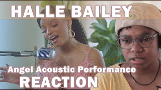 Halle - Angel (Acoustic Performance) Reaction| So Good!