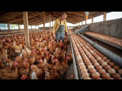 how to raise chickens for eggs and meat .Get rich from free range chicken farming model