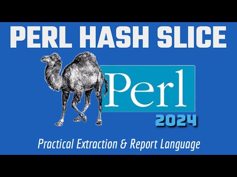 Perl Programming Tutorial Hash Slice 2024