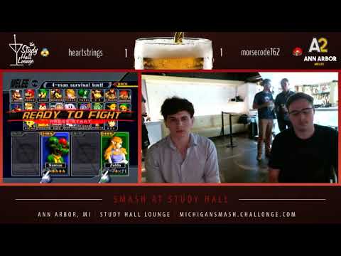 Smash At Study Hall 15  - heartstrings (Sheik) vs. morsecode762 (Samus) Smash Melee Losers Round 7