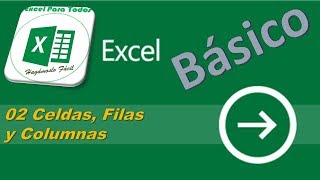02 Excel Básico: Celdas, filas y columnas.