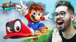 Pai Troll ZERANDO SUPER MARIO ODYSSEY - Parte #01