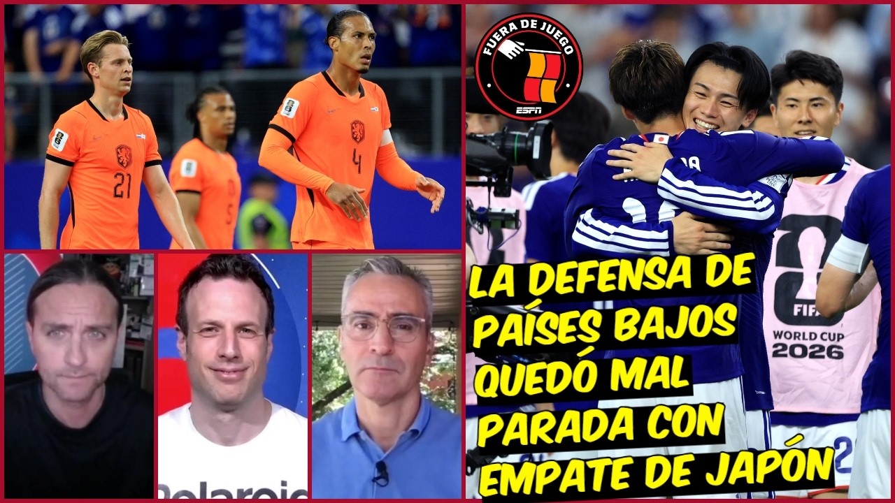 JAPÓN es un CABALLO NEGRO del MUNDIAL que ya mostró su potencial ante PAÍSES BAJOS | Fuera de Juego