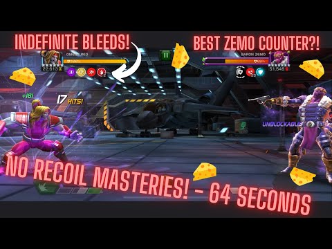 Omega Red Cheeses Baron Zemo in Thronebreaker EQ! Marvel Contest of Champions