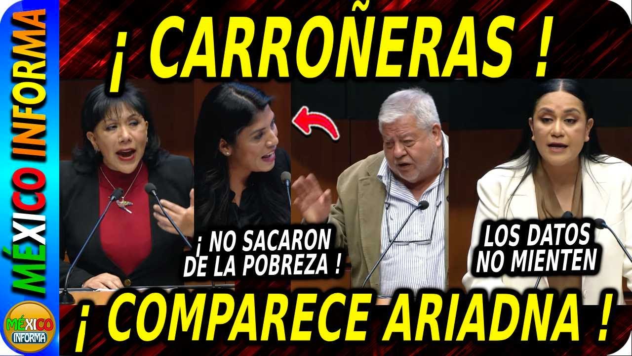 SE PASARON DE CARROÑERAS LAS PRIANISTAS EN LA COMPARECENCIA DE ARIADNA MONTIEL. ASÍ RESPONDIÓ.