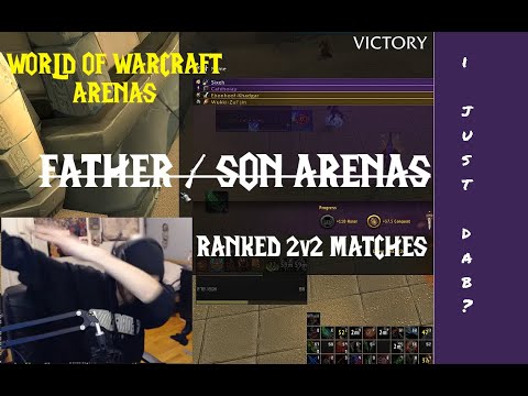 [BFA - Patch 8.2.5] Assassination Rogue / Restoration Druid 2V2 Arena - Father / Son Gaming Session