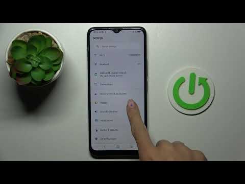 How to Show the Battery Percentage at the Status Bar on a TCL 405