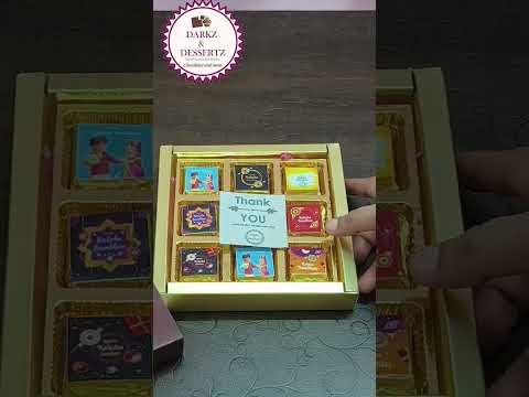 Raksha Bandhan Special Chocolate Box | Rakhi special chocolate box hampers #hampers #chocolates