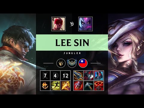Lee Sin Jungle vs Evelynn - TW Challenger Patch 25.10