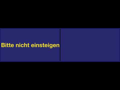 SBB TTS Durchsage - Vorsicht, Zugdurchfahrt, Gleis 3