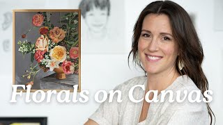 Painting Florals on MDF Story Time (You Guys, A Goose Wrecked Our Car)