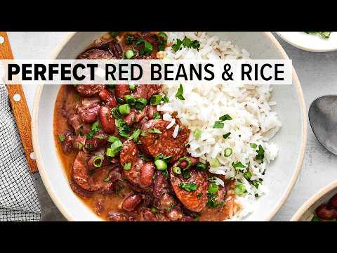 The Best RED BEANS AND RICE (Easy One-Pot Comfort Food)