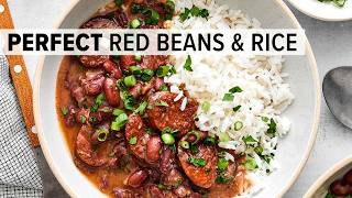 The Best RED BEANS AND RICE (Easy One-Pot Comfort Food)