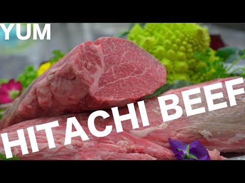 日本牛肉：A5日立和牛 (Japanese Beef: A5 Hitachi Wagyu)