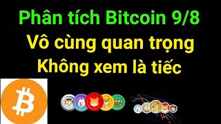 Phân tích bitcoin altcoin hôm nay ngày 9/8 cập nhật thị trường crypto mới nhất hôm nay