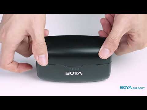 Радиосистема с петличными микрофонами для смартфона / ПК / камеры Boya BOYAMIC
