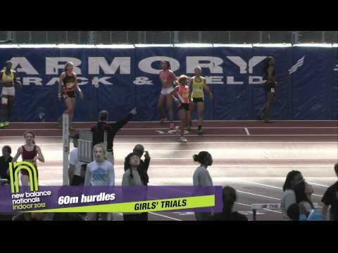 Girls 60m Hurdles Heat 5 - New Balance Indoor Nationals 2012