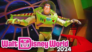 Buzz Lightyear&#39;s Space Ranger Spin 2024 - Magic Kingdom Ride at Walt Disney World [4K60 POV]
