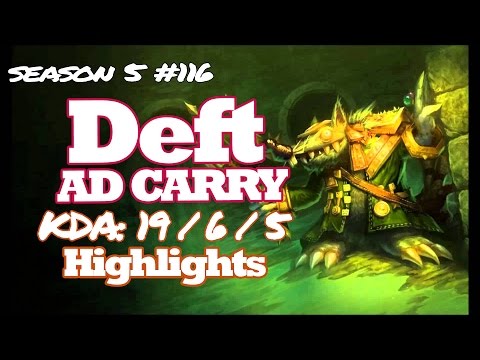 EDG Deft   Twitch vs Vayne   SKT T1 Faker, KR LOLpro  [Highlights]