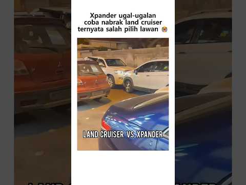 Sekali Dibalas Langsung Kabur Xpandernya 😂 #shorts #karma #lucu #xpander #landcruiser