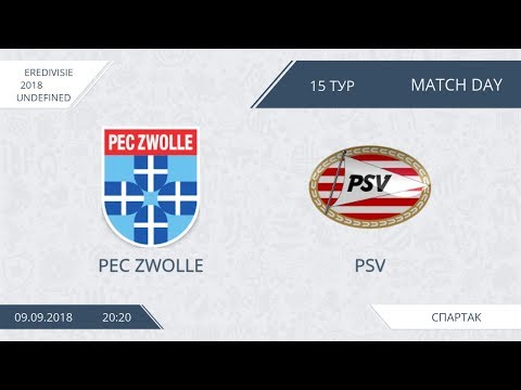 AFL18. Netherlands. Eredivisie. Day 15. PEC Zwolle - PSV