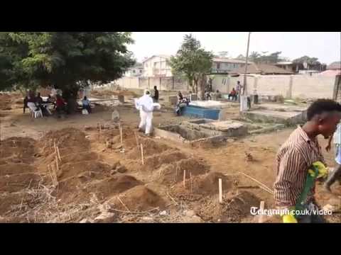 Video  Ebola crisis  Sierra Leone's cemetery full of children