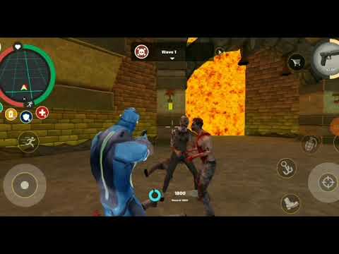 😂rope hero zombie fight |rope hero zombie mission in complete |