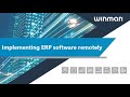Implementing ERP Software Remotely